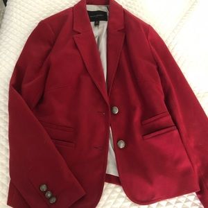 Red banana republic blazer